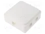 FIBOX Caja de conexiones con membrana blanca IP65