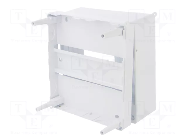 ELEKTRO-PLAST NASIELSK Carcasa MINI para aparatos modulares, 6 módulos, blanca