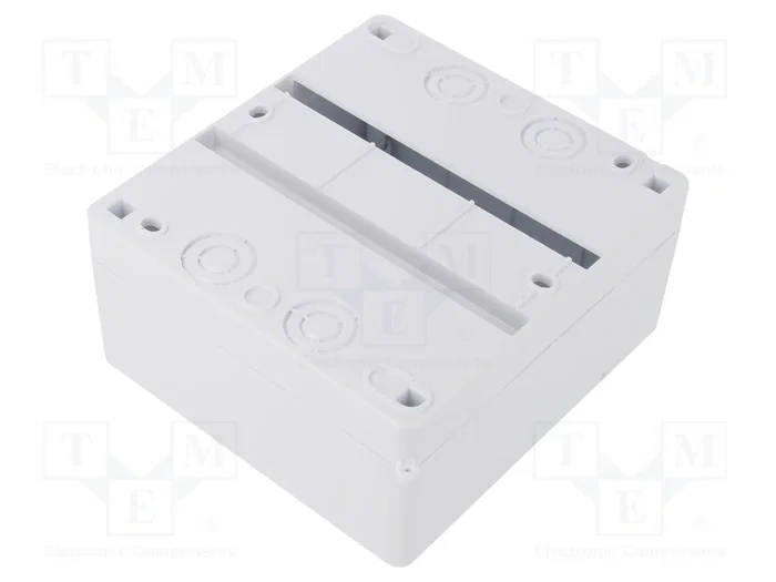 ELEKTRO-PLAST NASIELSK Carcasa MINI para aparatos modulares, 6 módulos, blanca
