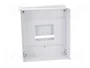 ELEKTRO-PLAST NASIELSK Carcasa MINI para aparatos modulares, 6 módulos, blanca