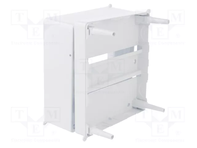 ELEKTRO-PLAST NASIELSK Carcasa MINI para aparatos modulares, 6 módulos, blanca