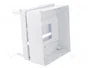 ELEKTRO-PLAST NASIELSK Carcasa MINI para aparatos modulares, 6 módulos, blanca