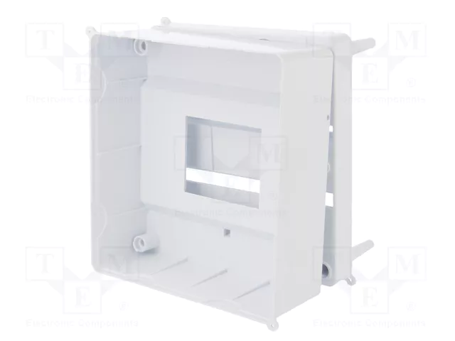 ELEKTRO-PLAST NASIELSK Carcasa MINI para aparatos modulares, 6 módulos, blanca