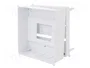 ELEKTRO-PLAST NASIELSK Carcasa MINI para aparatos modulares, 6 módulos, blanca