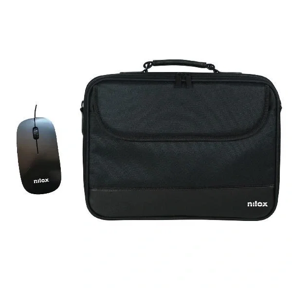 Nilox Maletín Duro para Portátil de 15.6" con Ratón USB Nilox Maletín Duro para Portátil de 15.6" con Ratón USB