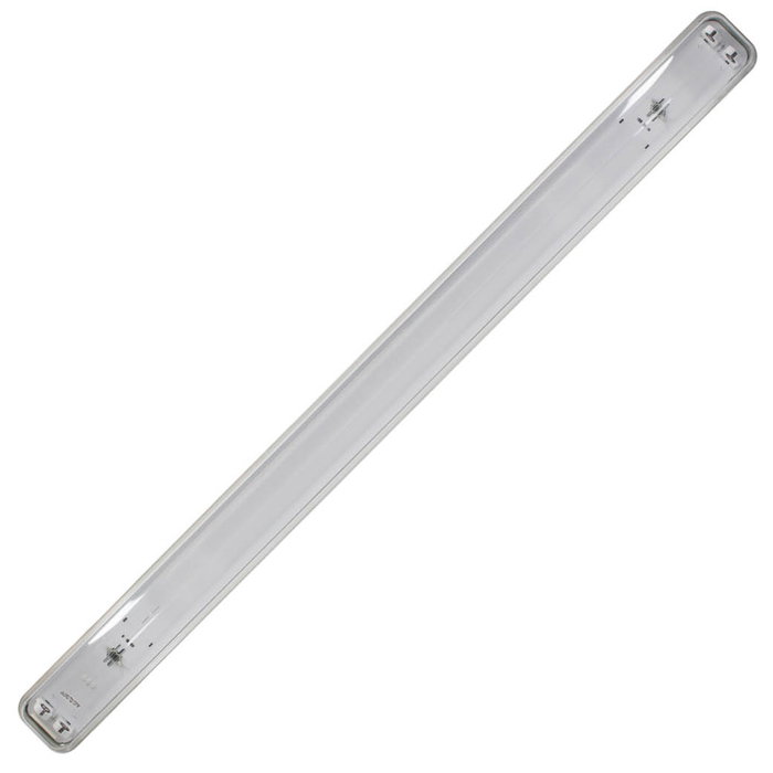 GSC Evolution Pantalla estanca para 2 tubos LED T8 120cm