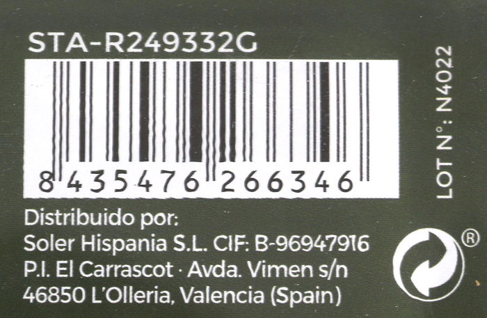 Santa Clara Fiambrera Rectangular con Tapa Hermética 21 cm x 25.5 cm (4 Unidades)