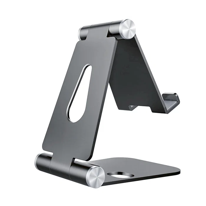 AISENS Soporte Ajustable de Sobremesa Tamaño M (2 Pivotes) para Móvil y Tablet, Gris AISENS Soporte Ajustable de Sobremesa Tamaño M (2 Pivotes) para Móvil y Tablet, Gris