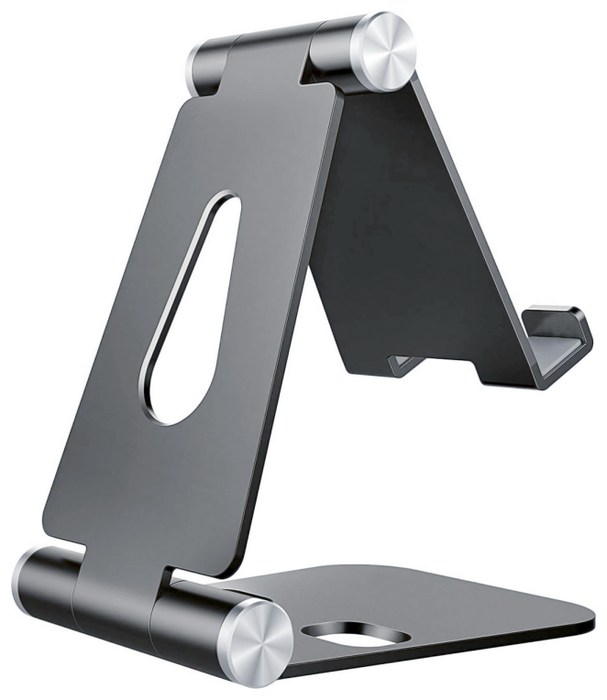 Aisens Soporte de Sobremesa Tamaño M Ajustable Gris (2 Pivotes)