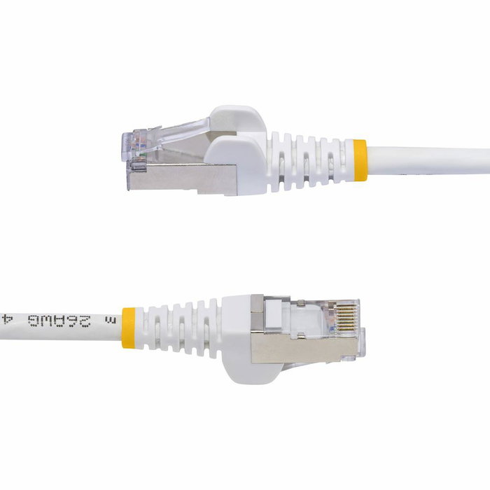 Startech Cable Ethernet Cat8 Blanco 12m Snagless S/FTP LSZH