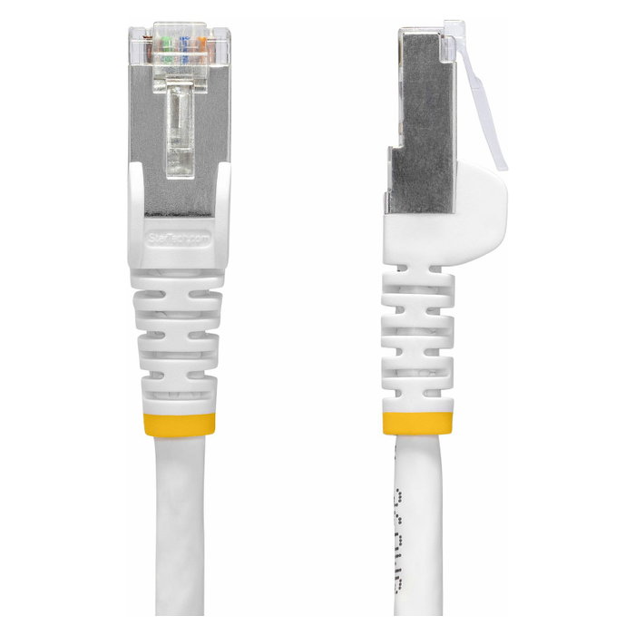 StarTech.com Cable Ethernet Cat8 S/FTP de 12m Blanco Snagless