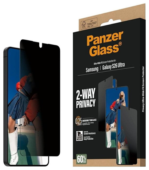 Panzerglass Privacy Screen Protector para Samsung Galaxy S26 Ultra