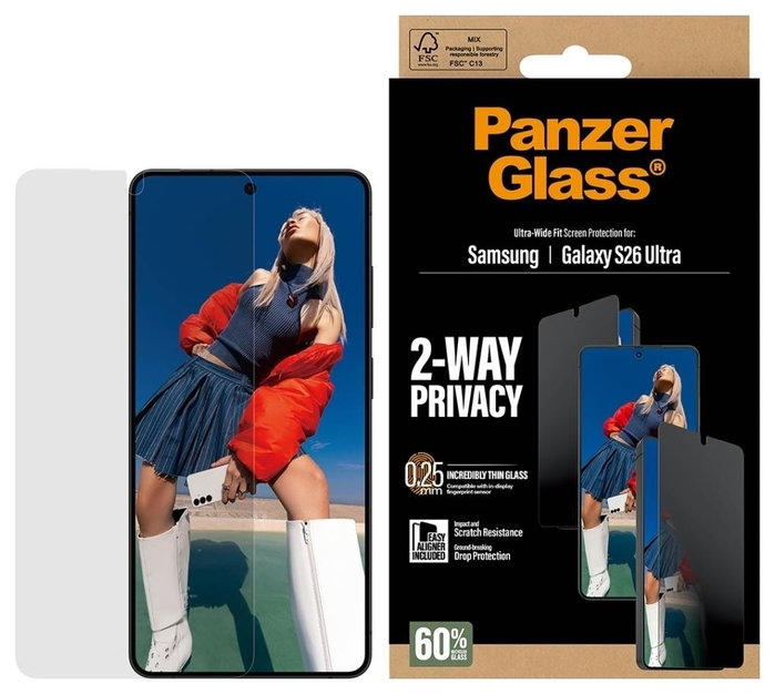 Panzerglass Privacy Screen Protector para Samsung Galaxy S26 Ultra