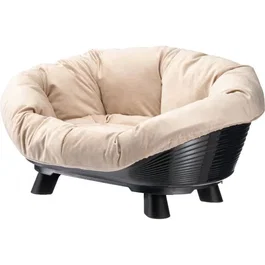 Ferplast Sofá Trono 4 con Cojín - Negro