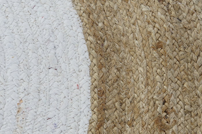 DKD Home Decor Alfombra Kaula Tropical Marron Beige 200 x 200 cm DKD Home Decor Alfombra Kaula Tropical Marron Beige 200 x 200 cm