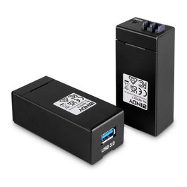 Lindy 42707 Extensor USB 3.1 / 3.0 por Fibra Óptica LWL 400 m