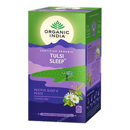 ORGANIC INDIA Tulsi Sleep Infusion Té Ayurvédico para Dormir 25 Bolsas