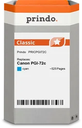Prindo Cartucho de tinta cian PRICPGI72C Classic