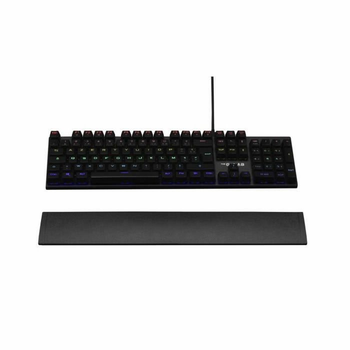 The G-Lab KEYZ Carbon - Teclado mecánico para juegos - FR - Interruptor azul