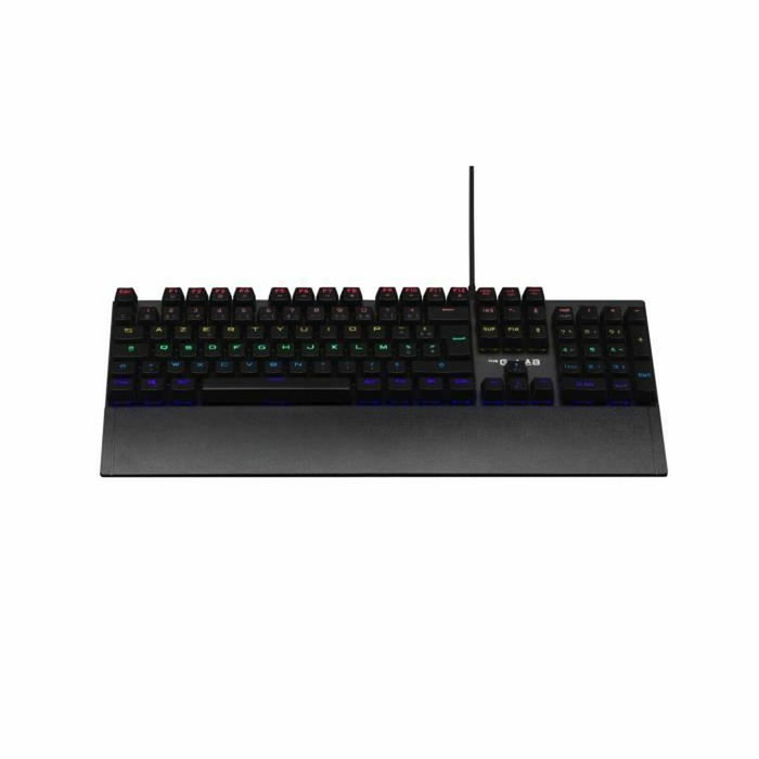 The G-Lab KEYZ Carbon - Teclado mecánico para juegos - FR - Interruptor azul
