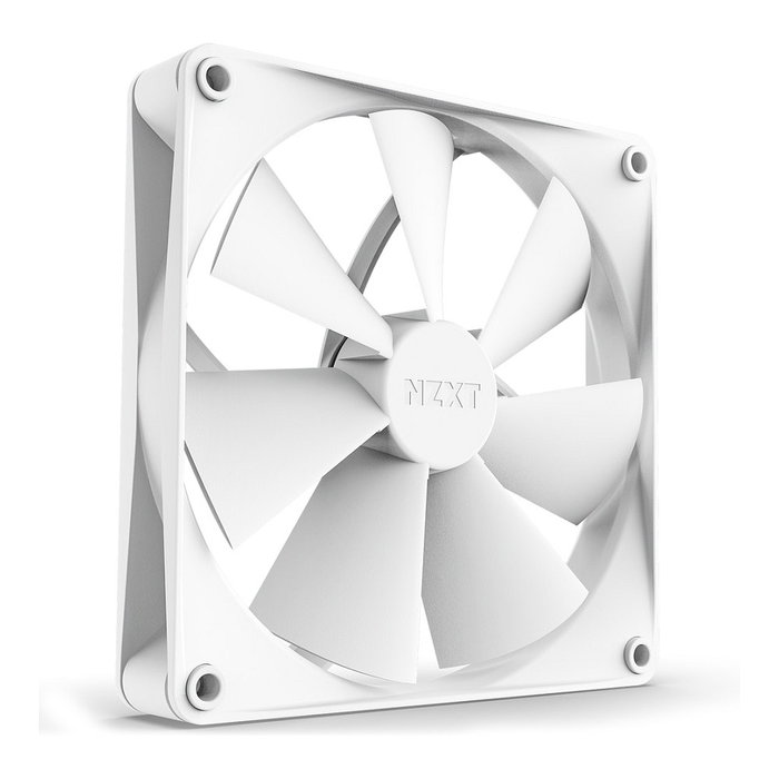 NZXT F-Serie F140P RF-P14SF-W1 Ventilador para PC 140mm Blanco, 500-1500 RPM, 4 Pines