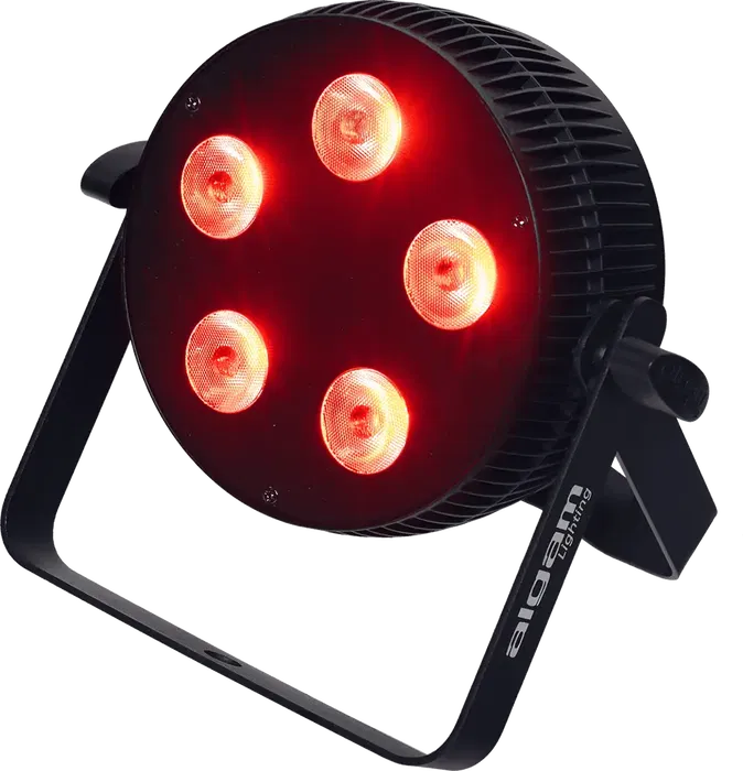 Algamlight Foco Proyector Led 5X10W 4 En 1 Rgbw Slim