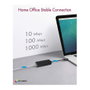 ICY BOX IB-AC501a Adaptador USB 3.2 Gen1 a Gigabit Ethernet Negro
