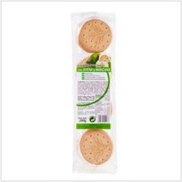 INT SALIM S/A Galletas Integrales de Avena y Manzana 200Gr
