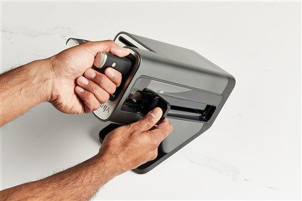 Ninja K32006EU Set de 6 Piezas Taco con Afilador Integrado, 5 Cuchillos, Tijeras Ninja Foodi de Acero Inoxidable Alemán Forjado