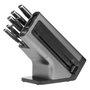 Ninja K32006EU Set Tacoma con Afilador Integrado, 5 Cuchillos y Tijeras