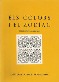 MOLL EDITORIAL, Els colors i el zodíac, Vidal Ferrando, A. - MOLL EDITORIAL