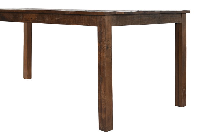 DKD Home Decor Mesa Comedor Natural Madera Reciclada 100 x 76 x 200 cm
