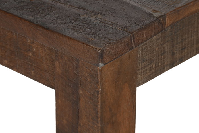 DKD Home Decor Mesa Comedor Natural Madera Reciclada 100 x 76 x 200 cm