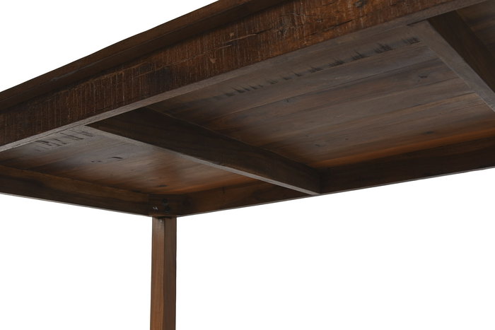 DKD Home Decor Mesa Comedor Natural Madera Reciclada 100 x 76 x 200 cm