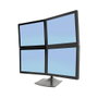 Ergotron DS100 Quad Monitor Desk Stand Negro