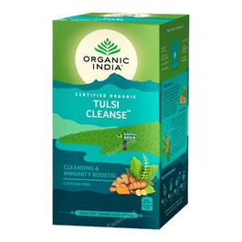 Organic India Infusión Tulsi Cleanse Ayurvédica 25 Bolsas