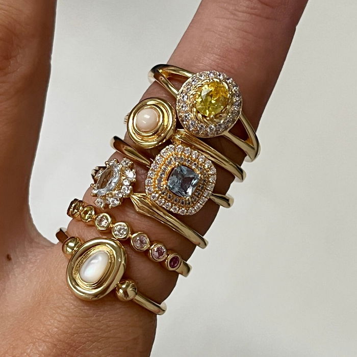 Anillo Mujer 24KAE 124146Y/56 Dorado 16