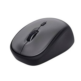 Trust Yvi+ Ratón Óptico Inalámbrico Ajustable 1600 DPI, Negro, 4 Botones