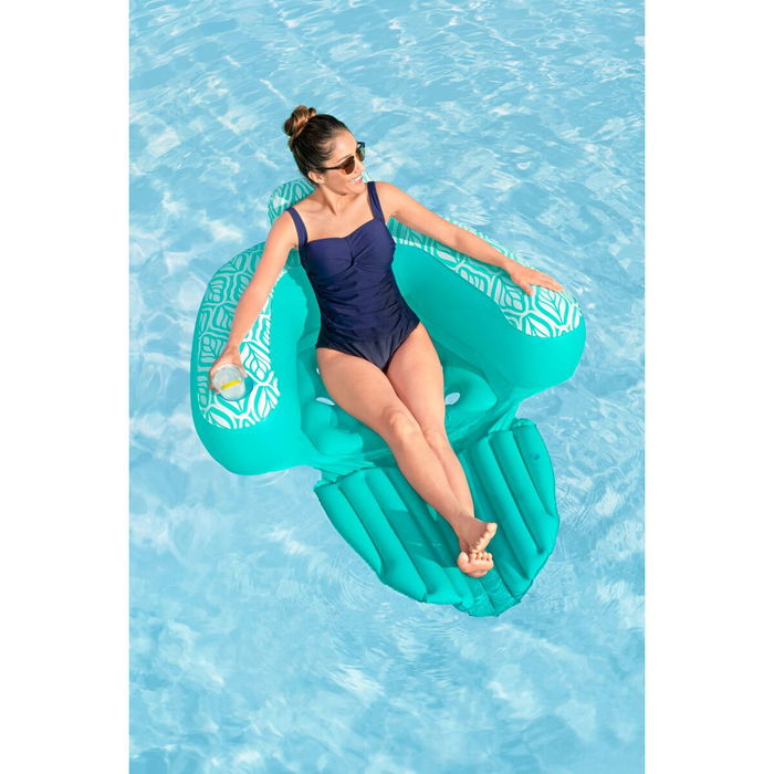 Sillón Hinchable para Piscina Bestway Comfort Plush 145 x 120 cm Sillón Hinchable para Piscina Bestway Comfort Plush 145 x 120 cm