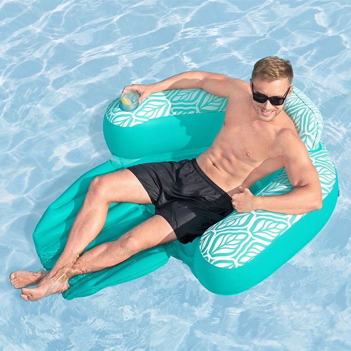 Sillón Hinchable para Piscina Bestway Comfort Plush 145 x 120 cm Sillón Hinchable para Piscina Bestway Comfort Plush 145 x 120 cm