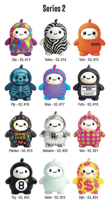 NSI International Inc. LamaTama Serie 2 Blind Box Expositor de 26 figuras NSI International Inc. LamaTama Serie 2 Blind Box Expositor de 26 figuras