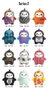 NSI International Inc. LamaTama Serie 2 Blind Box Expositor de 26 figuras