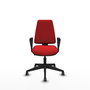 PIQUERAS Y CRESPO Silla de oficina Elche en Similpiel Rojo
