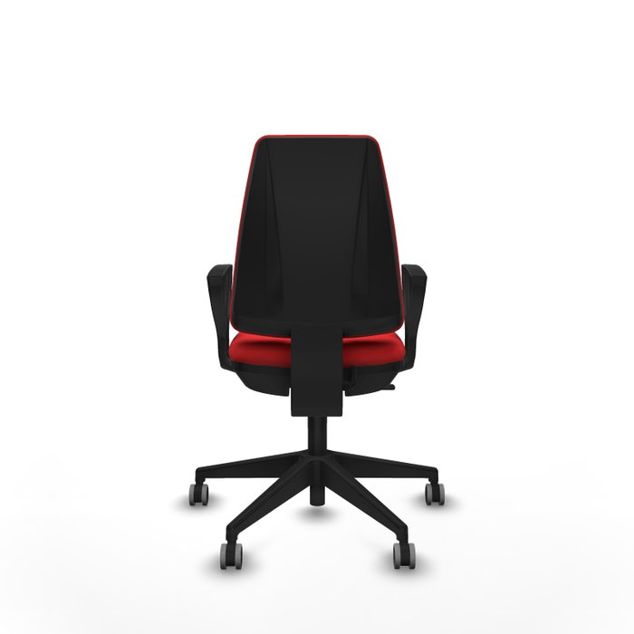 PIQUERAS Y CRESPO Silla de oficina Elche en Similpiel Rojo
