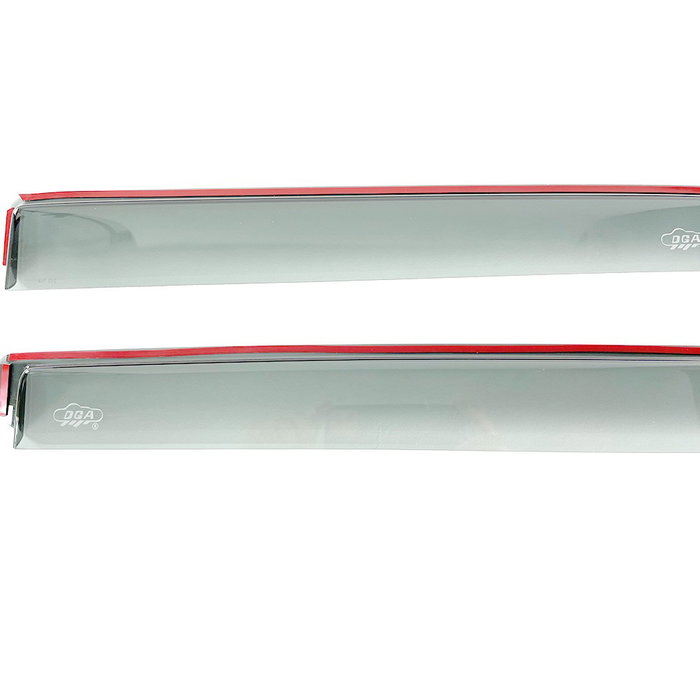 Dga Deflectores de Viento para Toyota C-HR 5P 2016- Delanteros y Traseros Interior