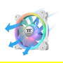 Thermaltake SWAFAN 12 RGB Radiator Fan TT Premium Edition White 3 Pack Ventilador para PC
