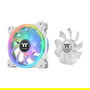 Thermaltake SWAFAN 12 RGB Radiator Fan TT Premium Edition White 3 Pack Ventilador para PC