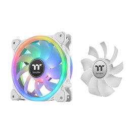 Thermaltake SWAFAN 12 RGB Radiator Fan TT Premium Edition White Pack de 3