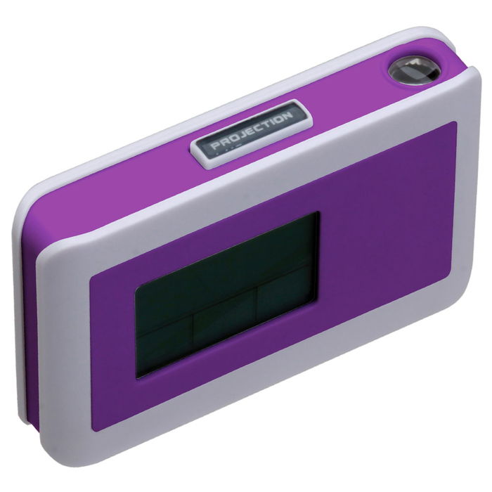 Be Mix Despertador Con Proyector 13x8 - Calendario, Termómetro, Alarma, Snoozer (Pilas AA No Incluidas, Colores Surtidos)