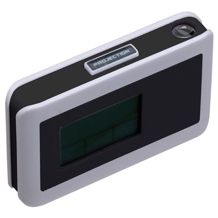 Be Mix Despertador Con Proyector 13x8 - Calendario, Termómetro, Alarma, Snoozer (Pilas AA No Incluidas, Colores Surtidos)